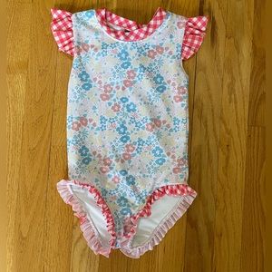 Boutique Girls Floral Swimsuit